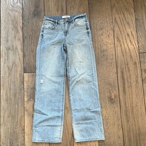 High Rise Light Blue Jeans